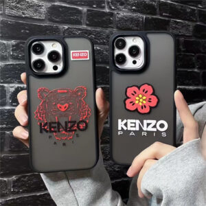 kenzo iphone15/15pro ケース おしゃれ iphone 黒 に 合う ケース