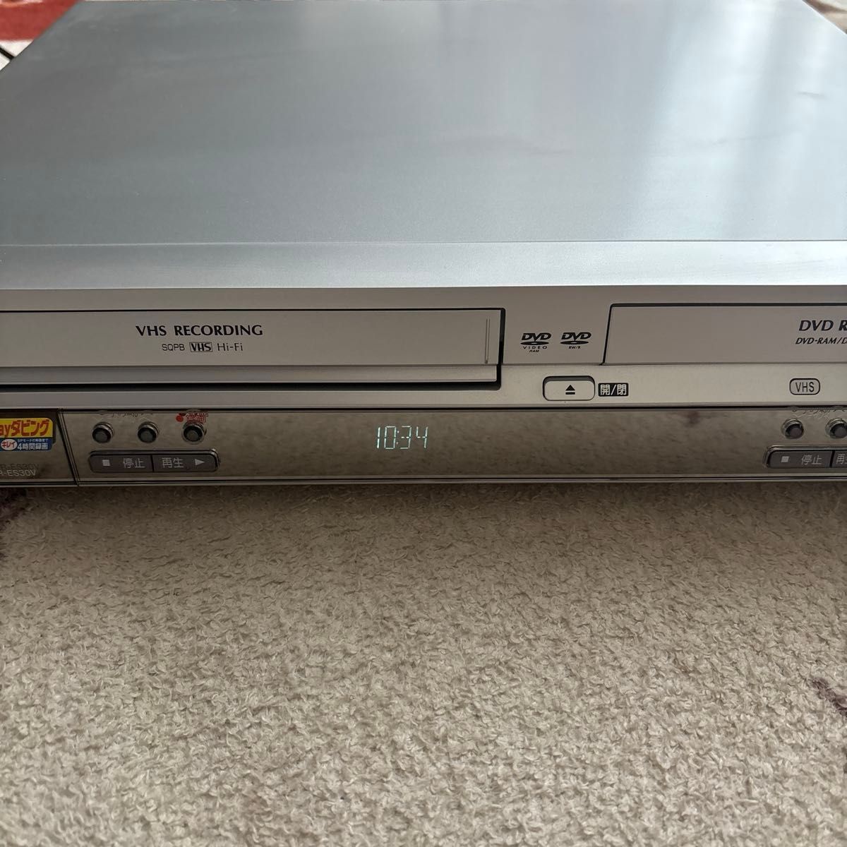 Panasonic DMR-ES30V DVDレコーダー ビデオデッキ VHS｜Yahoo!フリマ