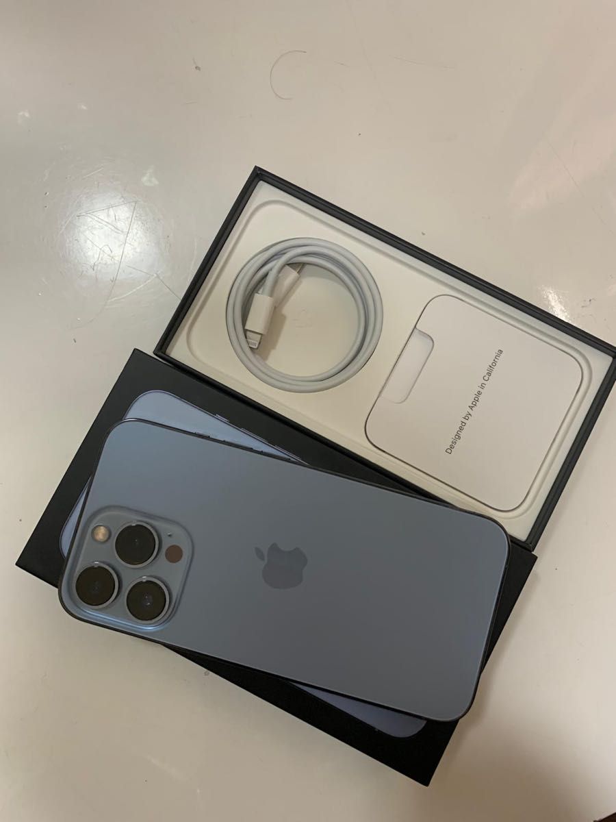 Iphone 13 Pro 128GB シエラブルー 純正バッテリー100%｜Yahoo!フリマ