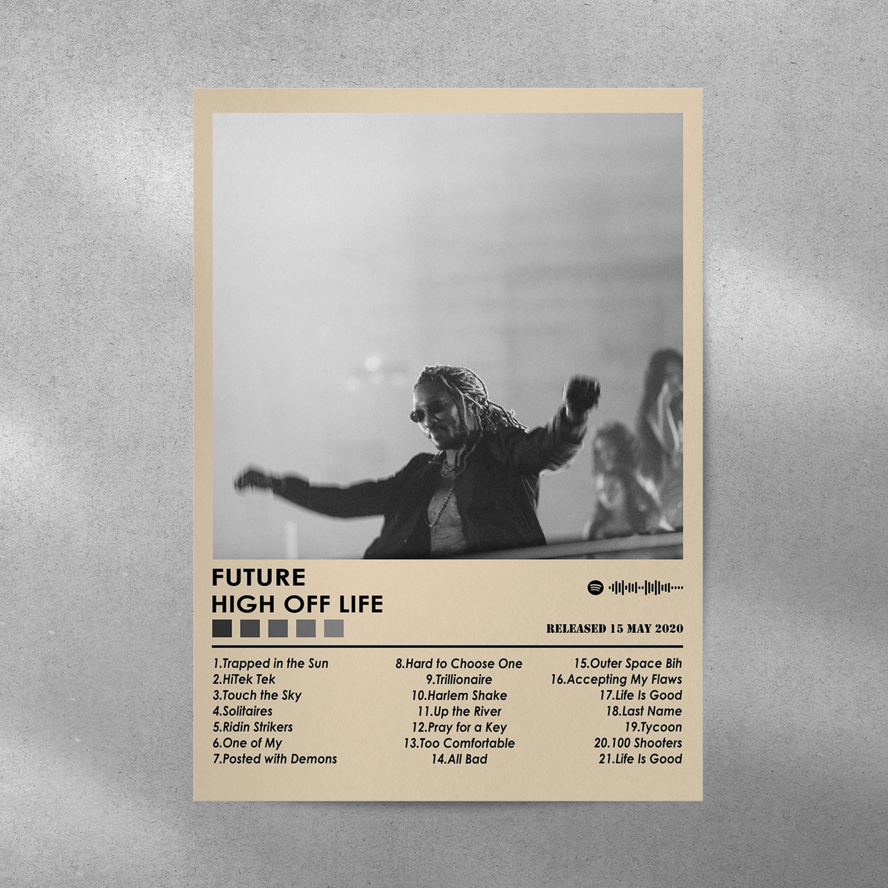 Future HIGH OFF LIFE サイン入りレコード Future-High Off Life 2LP