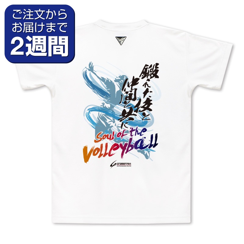 Soul（背面プリントTシャツ/バレー） | 定番デザインウェア